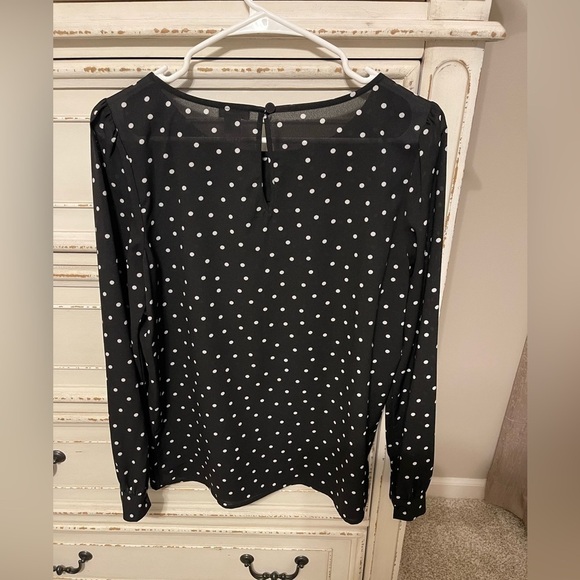 J Crew Polka dot blouse - Picture 2 of 5